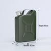 Cross-Border Stainless Steel Portable Camping Oil Drum-Shaped Flask