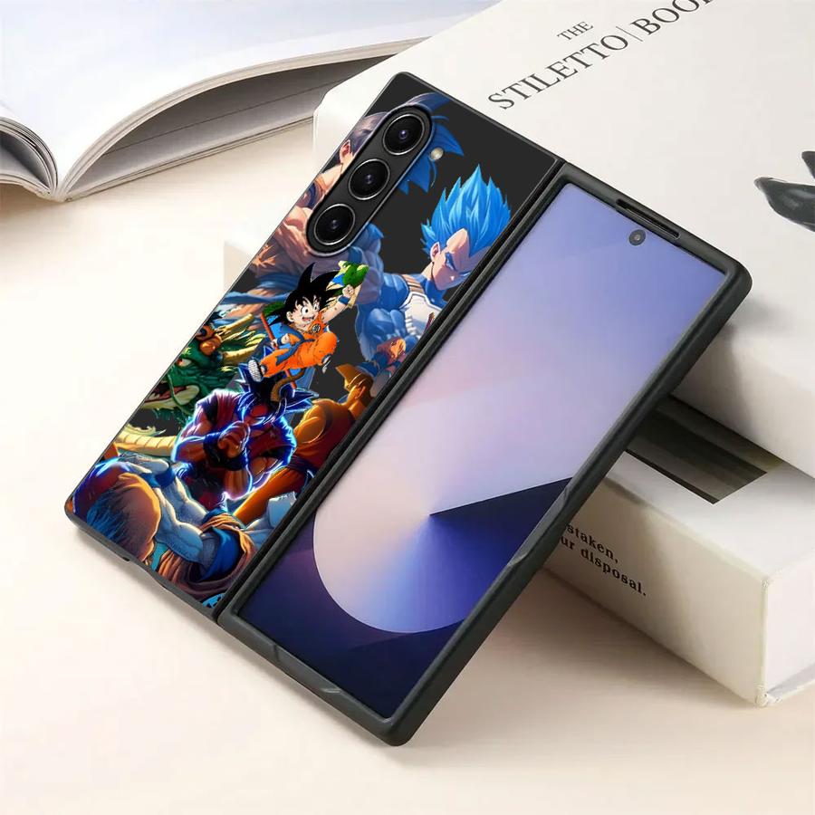 Case for Samsung Galaxy ZFold3 ZFold6 ZFold7 ZFold4 Z Fold 7 6 5 4 3 ZFold5 Back Phone Cover Dragon Ball Majin Buu