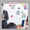 Bunte runde Magnete Starke magnetische Pinnnadeln für Whiteboard Tafel Kühlschrank, Robuste Kühlschrankmagnete Büro Klassenzimmerbedarf