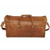 Herreveske Leather Duffle Reisebagasje Gym Vintage Genuin Weekend Overnight New