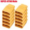 XT90 Male Female Connectors Plug Welding Terminal Plugs for RC Lipo Battery Motor Charge Lead Plugs Banana Male Female Adapter