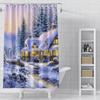 Home Shower Curtains For Bathroom Landscape Animals Waterproof Fabric Bathroom Curtains Modern Shower Curtain 180X200 240X200