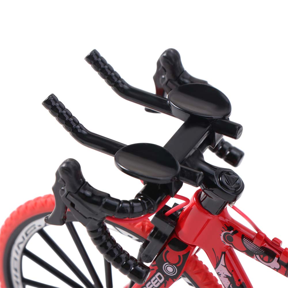 TT Racing Bicycle Model Toy Road Mountain Simulation Bike Finger Mini Bike Collection