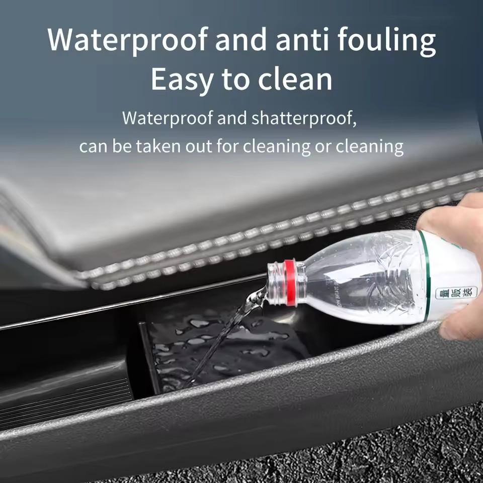 for 2025 2025 BMW X1 IX1 2025 X2 IX2 Front Rear Handle Armrest Organizer Tray Door Side Storage Box Car Inteior Accessories