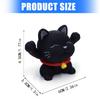 Retractable Spirals Cats Figurine Modern Homes Decoration Cartoon Twistable Cats Stress Relief Sensory Toy Ornament