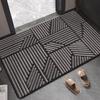 Modern Simple Bathroom Mat Water Absorbent Non-Slip Entrance Carpet Household Striped Living Room Entrance Diatomaceous Earth Durable Foot Mat