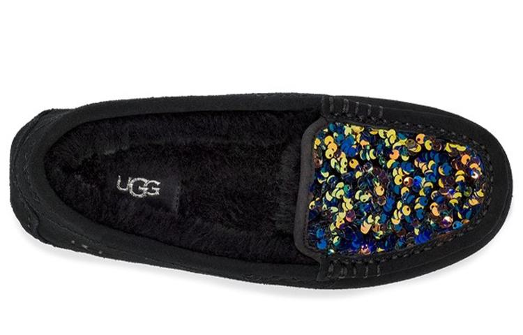 UGG Ansley Stellar Sequin Slipper 'Black' Women's 1116072-BLK