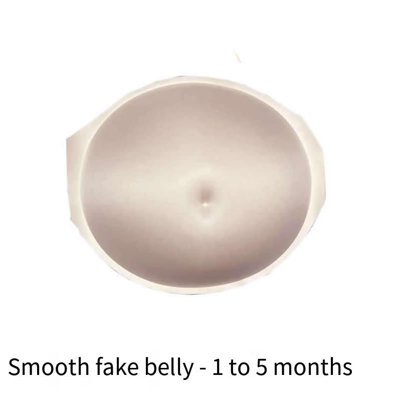 Fake Pregnancy Belly Breathable Soft Lightweight Lifelike Easy To Wear Fake Belly Bump for Role Play Artificial Pregnancy Belly