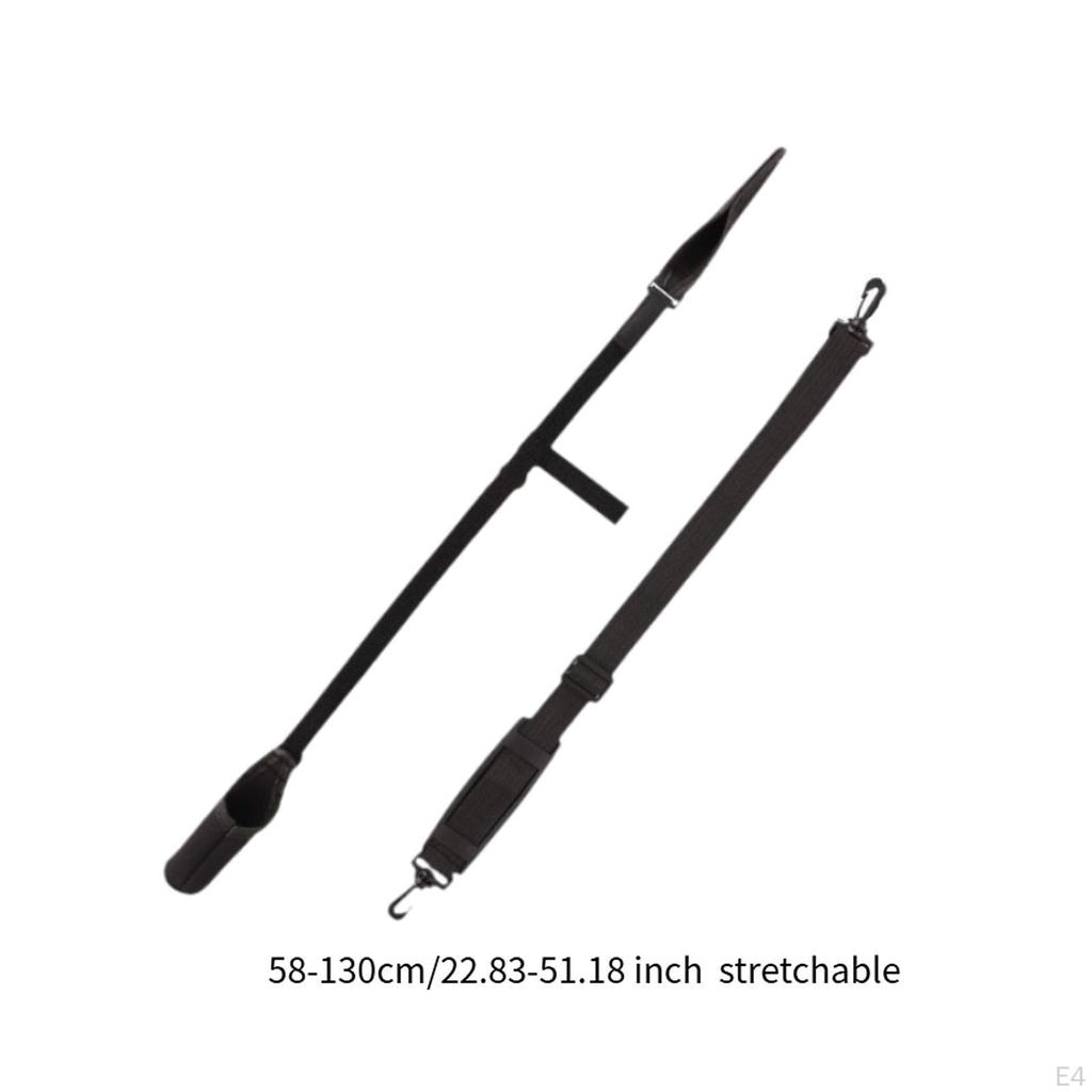 Adjustable Shoulder Belt for Fishing Rods Convenient Tackle Carrier