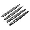 8x Outer Car Door Handle Cover Trim Black For Chevrolet Equinox 2018-