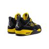 Air Jordan 4 Retro PS Thunder 2023 Çocuk Spor Ayakkabı Siyah Tur-Sarı BQ7669-017