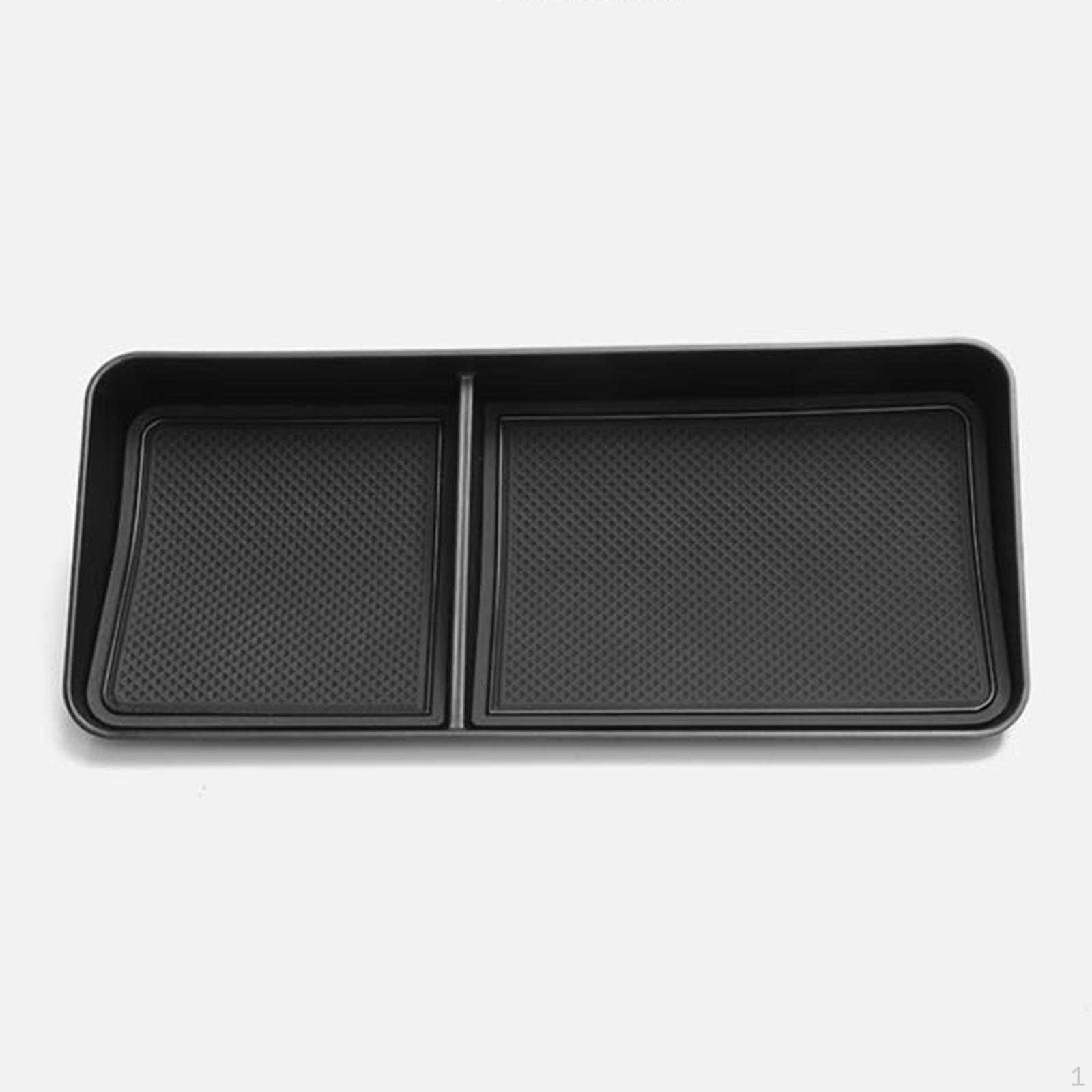 Center Storage Box under The Screen Organizer Tray PP Console for