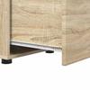 Bathroom Cabinet in Sonoma Oak 40.5 x 40 x 44 cm Particleboard