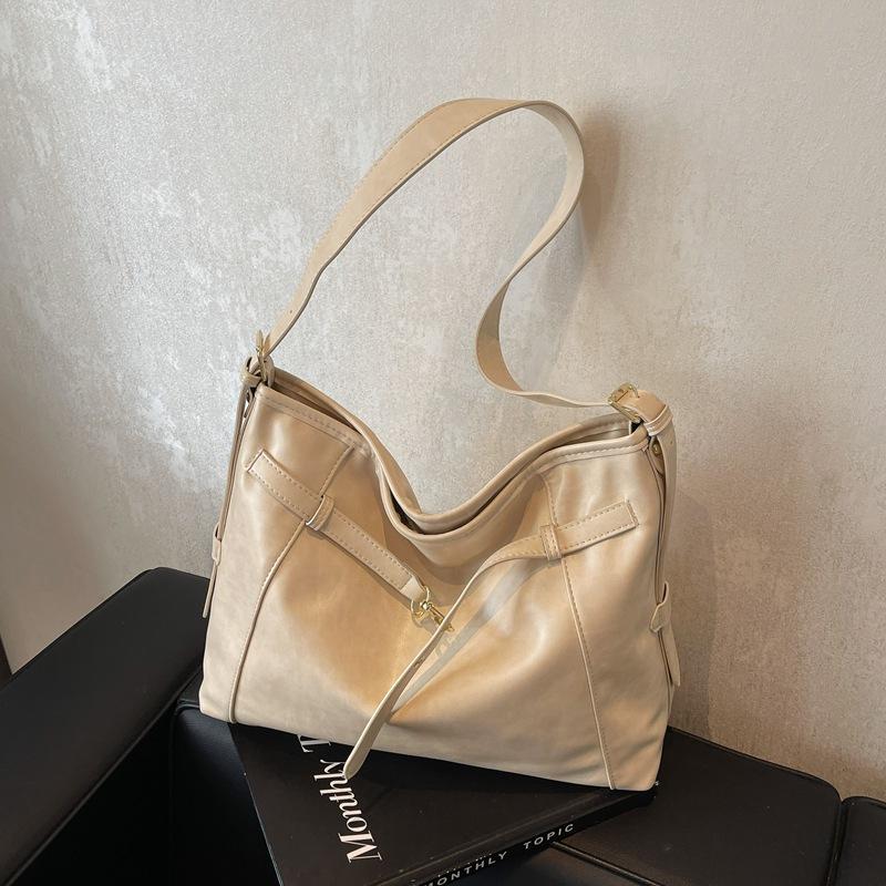 

Сумка-тоут большой вместимости женская новая осенне-зимняя модная通勤 плечевая сумка нишевая высококлассная сумка-мессенджер