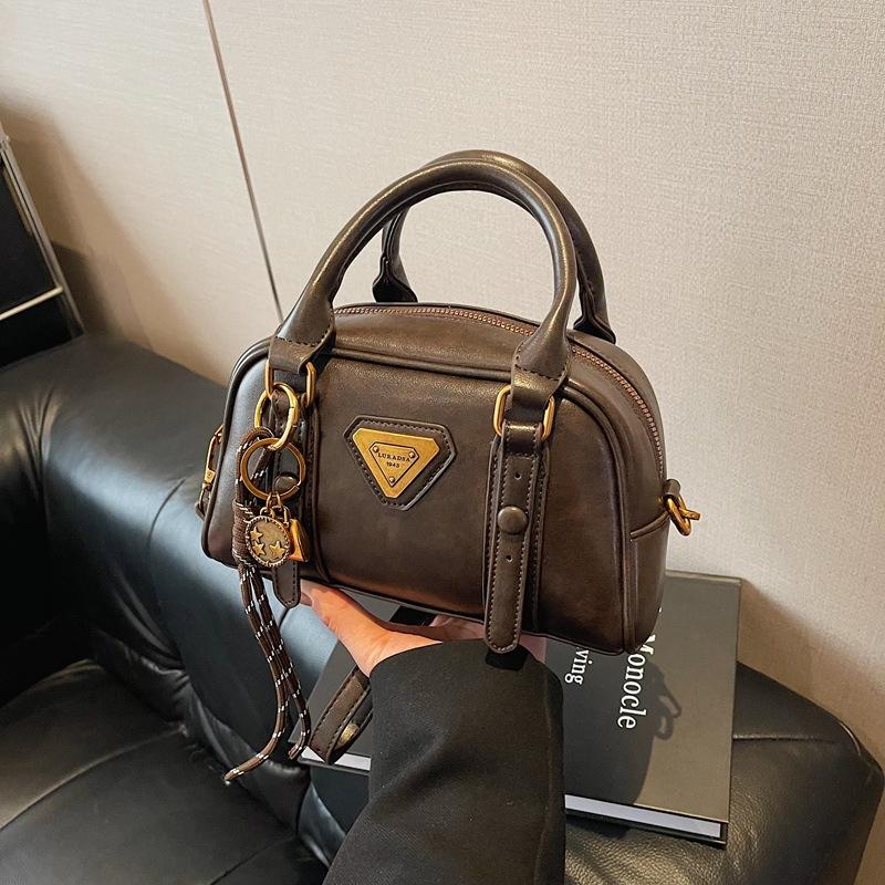 Retro High-End Handkissen Tasche Damen Herbst und Winter Neue Mode Lässig Pendeln Schulter Umhängetasche