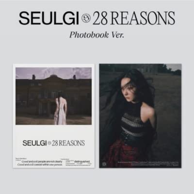 

[Autographed Photo] Red Velvet SEULGI - 28 Reasons (Photo Book Ver.) Korean Edition [Additional Bonuses: Autographed Photo + Sticker + Postcard]