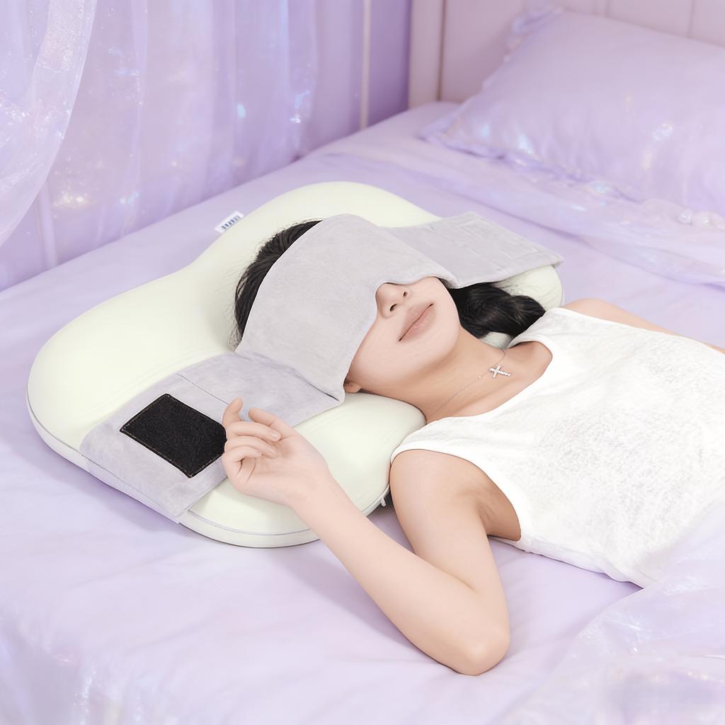 New Gravity Eye Mask Perfectly Suited for Side-sleeping Back-sleeping and Stomach-sleeping Positions