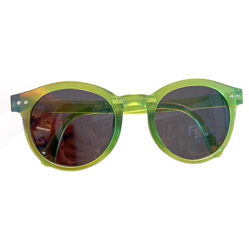 Sunglasses Uv Sun Glasses Eyepiece Round Frame Glasses For Everyday Wear Travel Outdoor