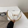 2025 summer new high-value exquisite small bag fashion lock small square bag classic shoulder messenger bag women