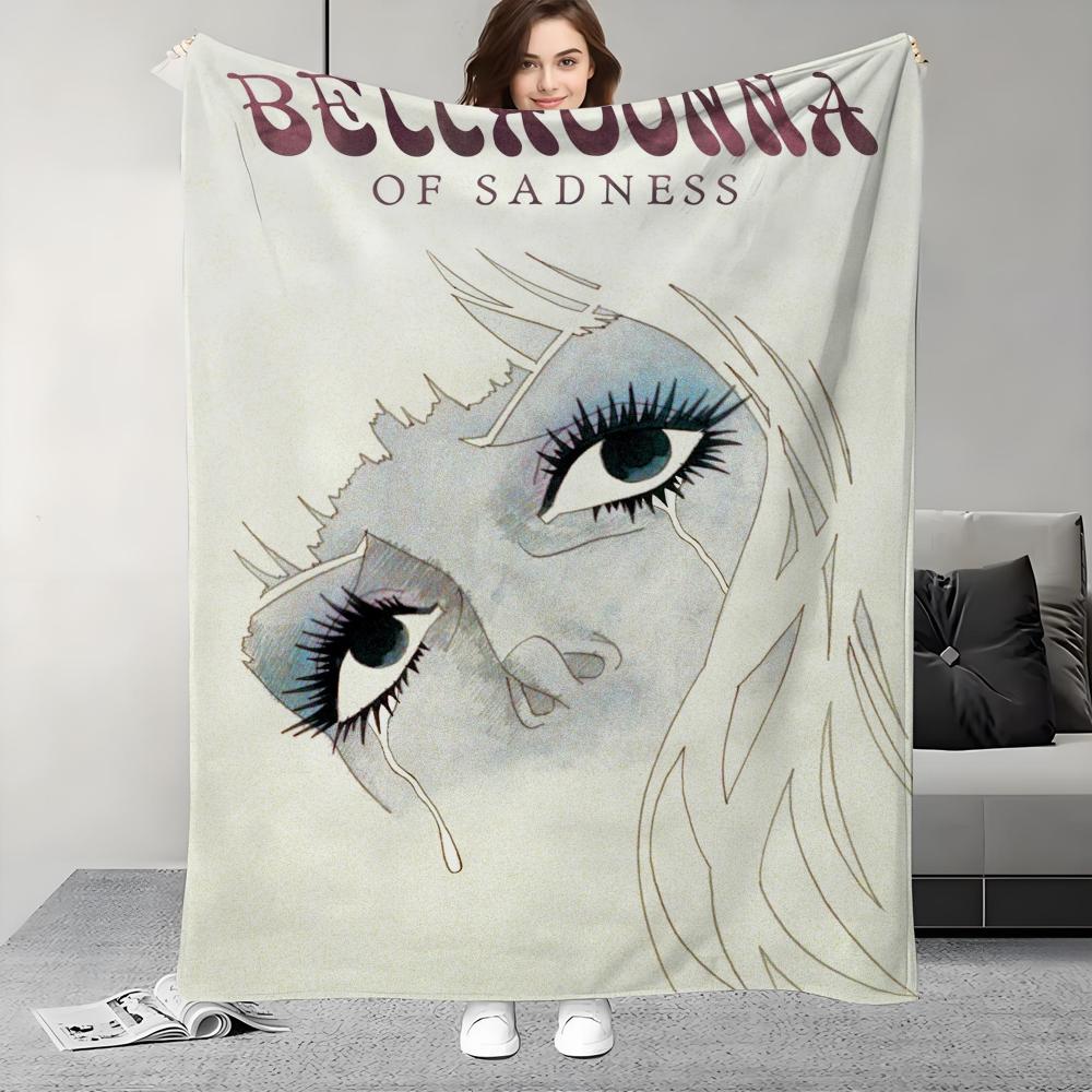 Movie Belladonna of Sadness Blanket Design Lightweight  For Dorms, Naps, Living Room, Office,Sofa,All Season