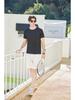 Unisex Basic Lightweight Tee Solid Color Unisex T-shirt for Women and Men Summer Crew Neck Minimalist Tops YG-233