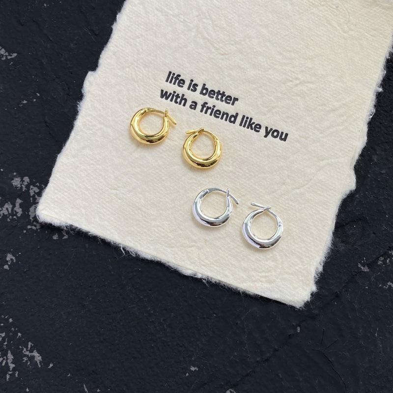 Sophie Buhai Minimalist Oval Drop Earrings: High-End, Versatile Design for Women