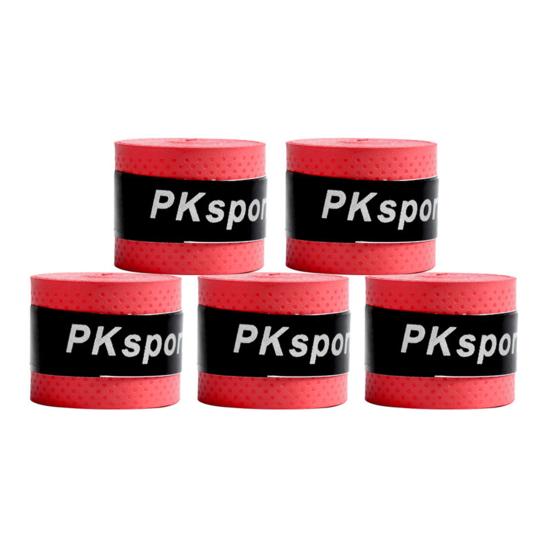 5 Stück Badminton Schläger Griffband Anti-Rutsch Schweißabsorbierend Stoßfest Atmungsaktiv Elastisch Angelrute Tennis Schläger Schläger Übergriff Wickel