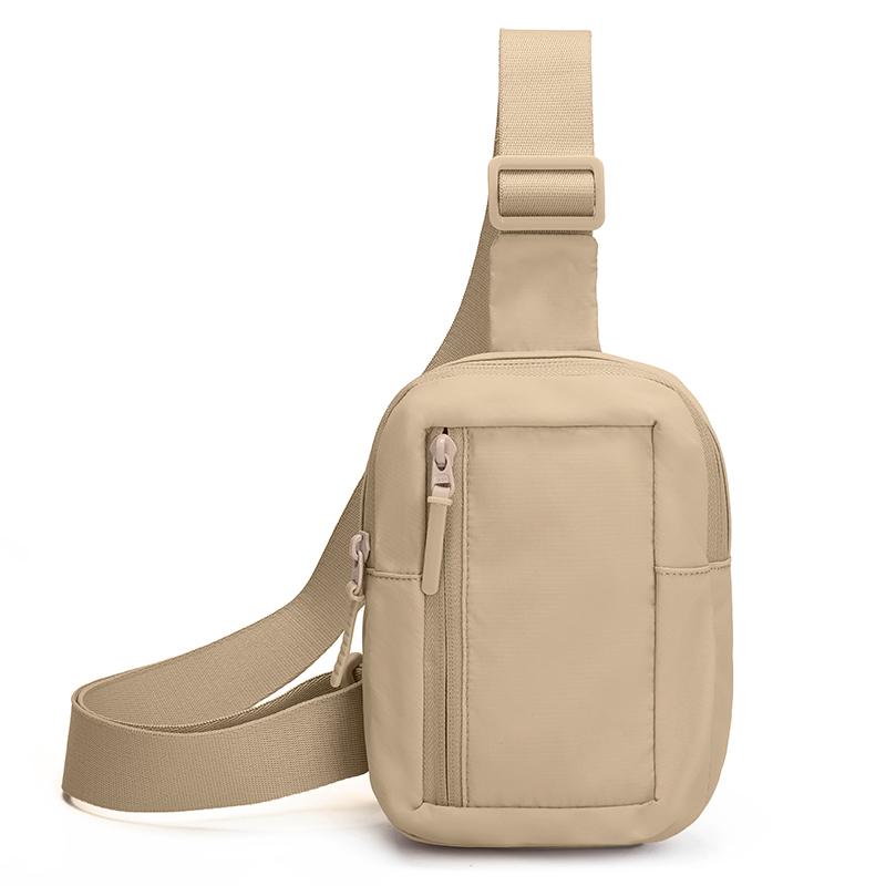 Chest Bag Unisex Shoulder Bag Water-Repellent Commuter Crossbody Bag