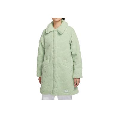 Fleece Lässige Einfarbige Jacke Damenjacken Grün DD5089-017