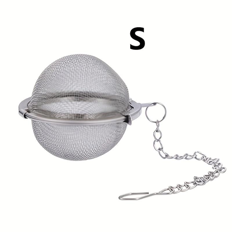 

304 Stainless Steel Mesh Spice Tea Ball Tea Infuser Sphere Locking Strainer Mesh Infuser Tea Filter Strainers Kitchen Tools