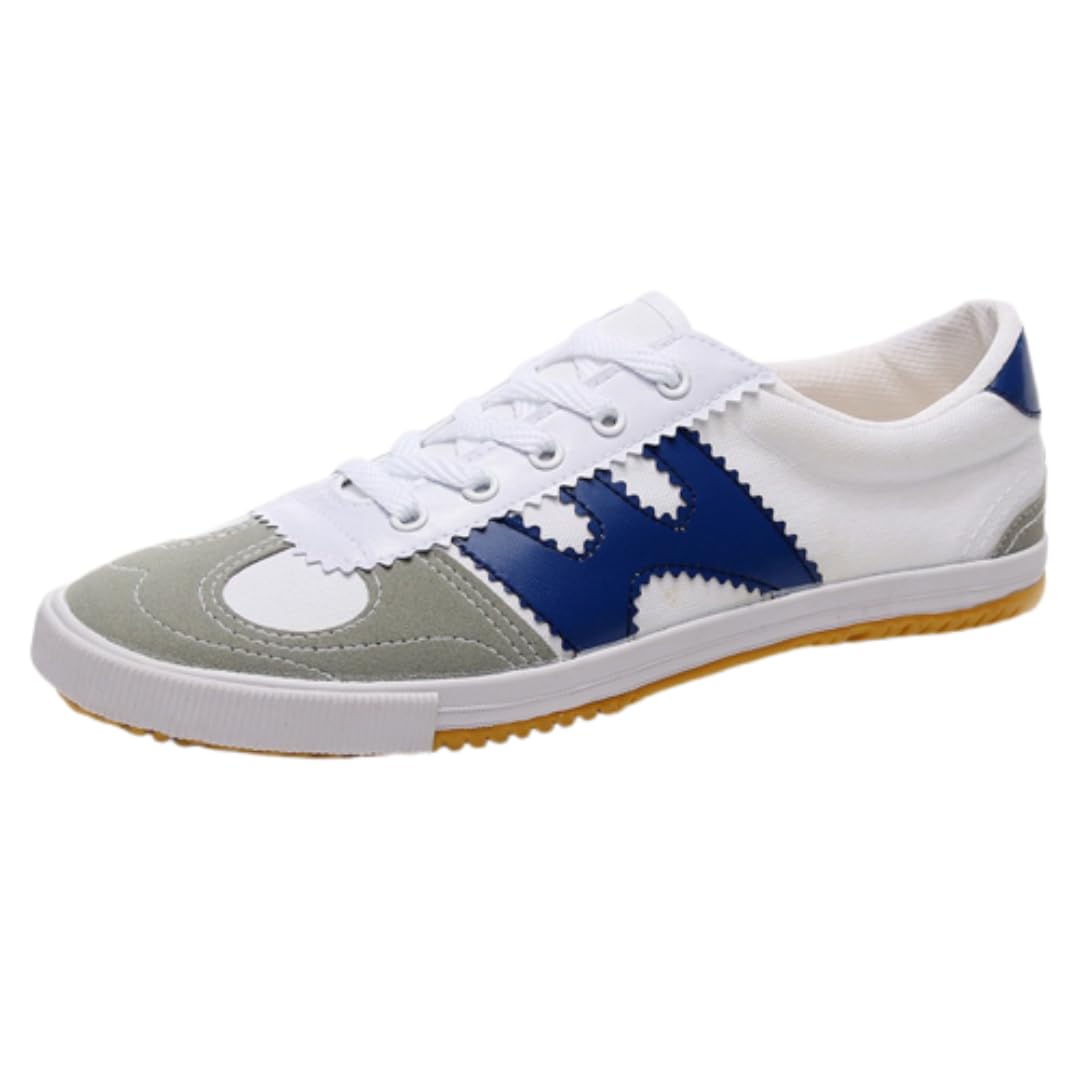 

[FleurUneffe] Table Tennis Shoes, Gymnasium, Badminton, 28-22 cm, Men s, Women s, Lightweight, Sneakers, Shoes (s175 Blue, 24.5 cm)