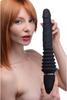 XR Brands - Vibrating and Thrusting Dildo with Handle