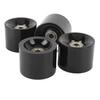 4PCS Skateboard Wheels High Elasticity PU 60x45mm Longboard Roller Wheel with Bearings