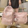 Schoolbags Children Elementary School Girls Junior High School Students Two Piece Backpacks High School College Students Backpack Summer