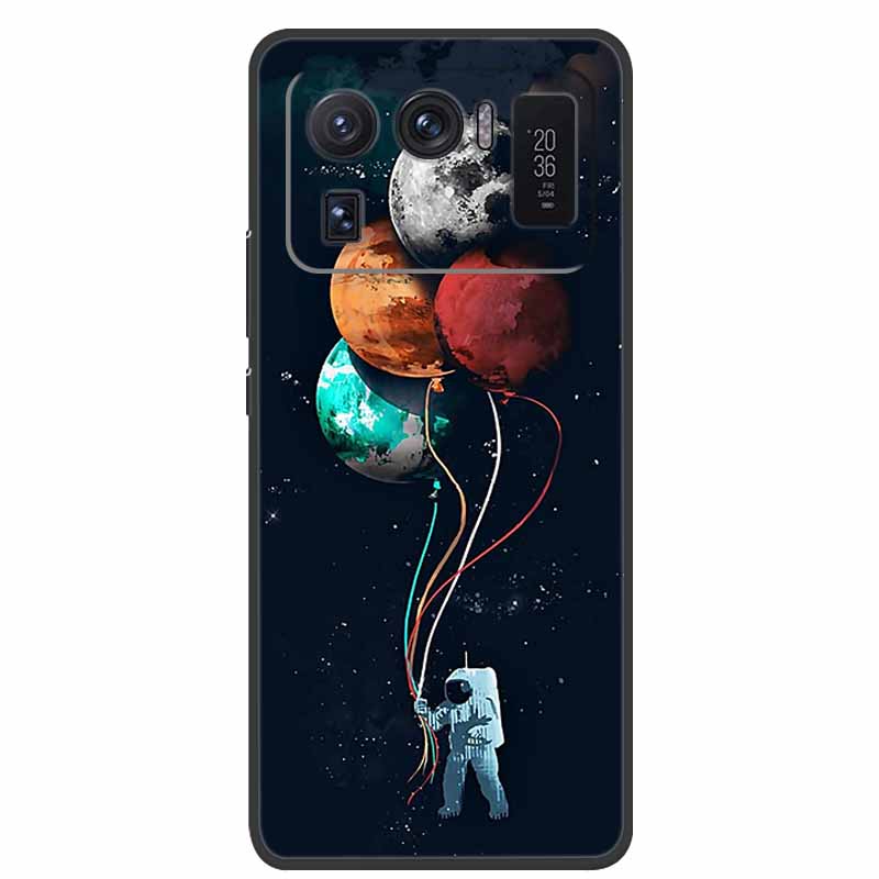 For Xiaomi Mi 11 Ultra Case 6.81 Shockproof Soft silicone TPU Back Cover Cases For Xiaomi11 Ultra Phone fundas Mi11 Ultra Cute