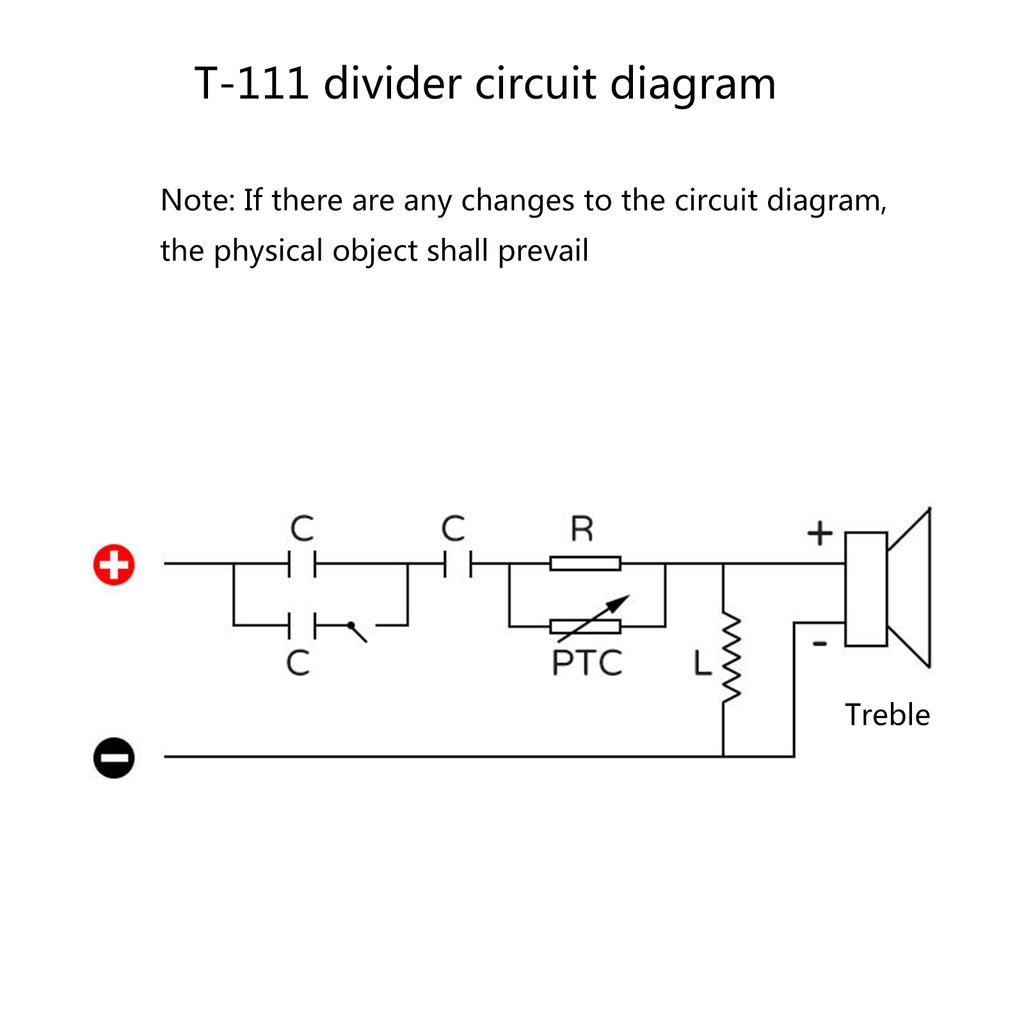 150W Speaker Filter Circuit Treble Frequency Divider 2200Hz Theater Stage Hifi Stereo Crossover Tweeter Filters