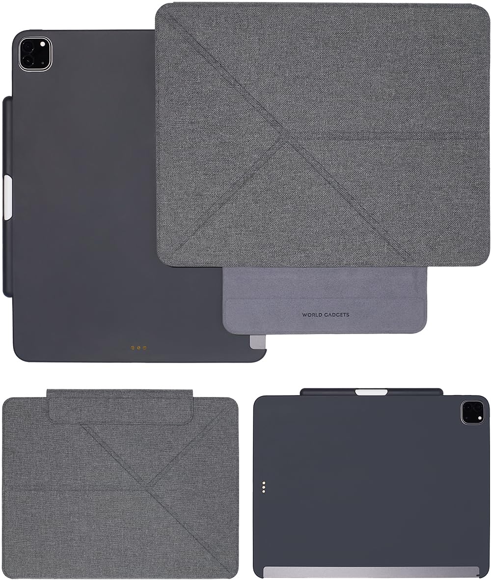 

MagFolio Совместимый с MagFlo тканевый защитный чехол для iPad Pro Защищает ваш iPad благодаря двойной внешней и внутренней части Совместим с Magic Keyboard World
