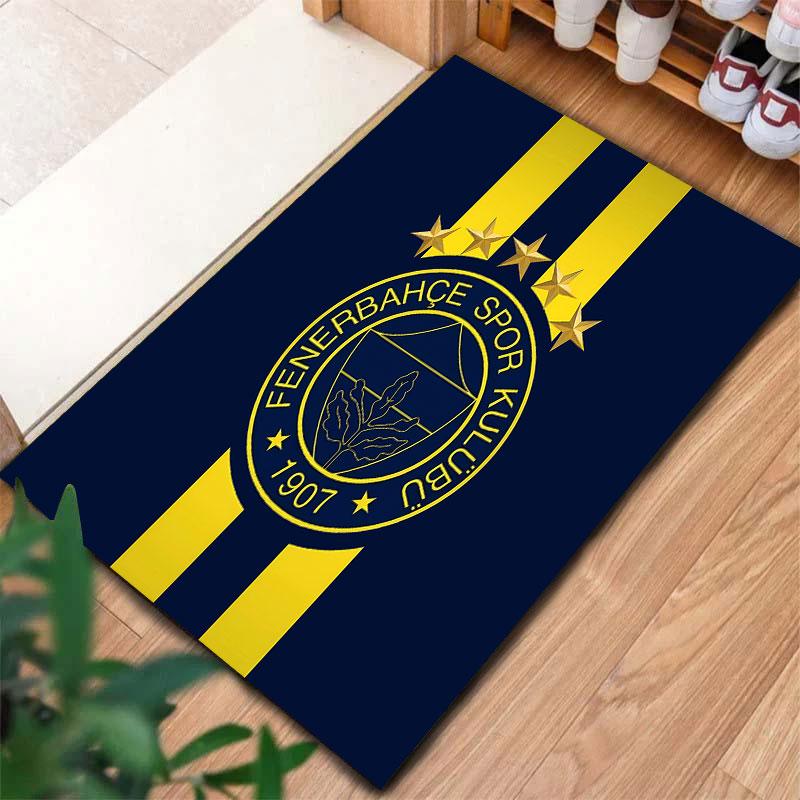 Fenerbahçe Sports Club Carpet Rug for Living Room Bedroom Home Sofa Decoration,Kids play Non-slip Floor Mat