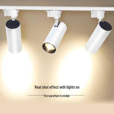 High Brightness LED Track Spotlight for Clothing Stores, Malls, and Exhibition Halls
