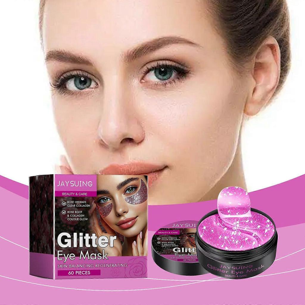 Anti-wrinkle firming eye mask moisturizes, nourishes and reduces fine lines Crystal gel eye mask