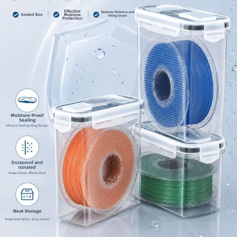 Airtight Filament Storage Box Dustproof 3D Printing Storage Box New Filament Container