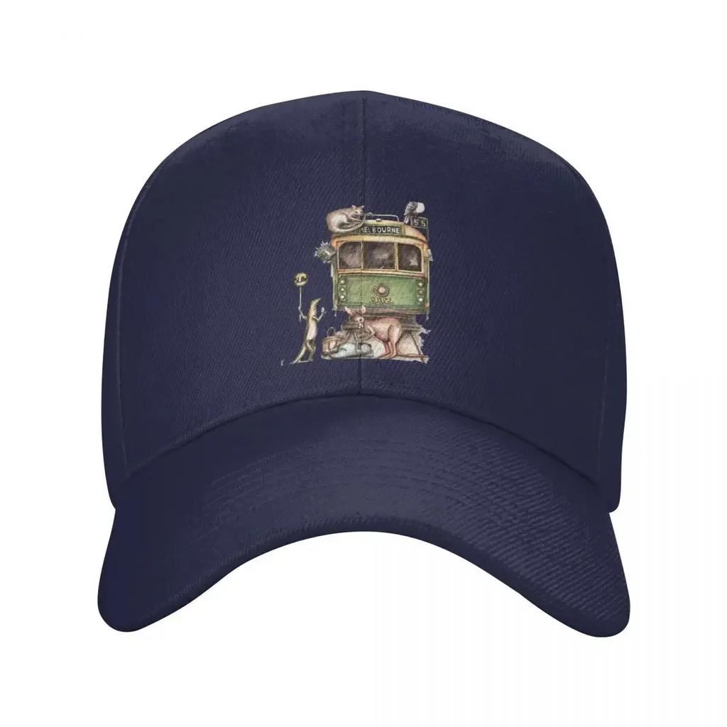 Melbourne Spårvagn Basebollkeps Gentlemanhatt Streetwear Herrhattar Damhattar
