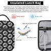 Goku DBZ Insulated Lunch Bags Thermal Bag Reusable,Lunch Container  Portable Tote Lunch Box Men Women School  Travel