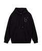 B Logo Hoodie Black Charcoal