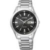 EXCEED Eco-Drive Radio-Controlled Watch Day-Date Model AT6030-51E Men's