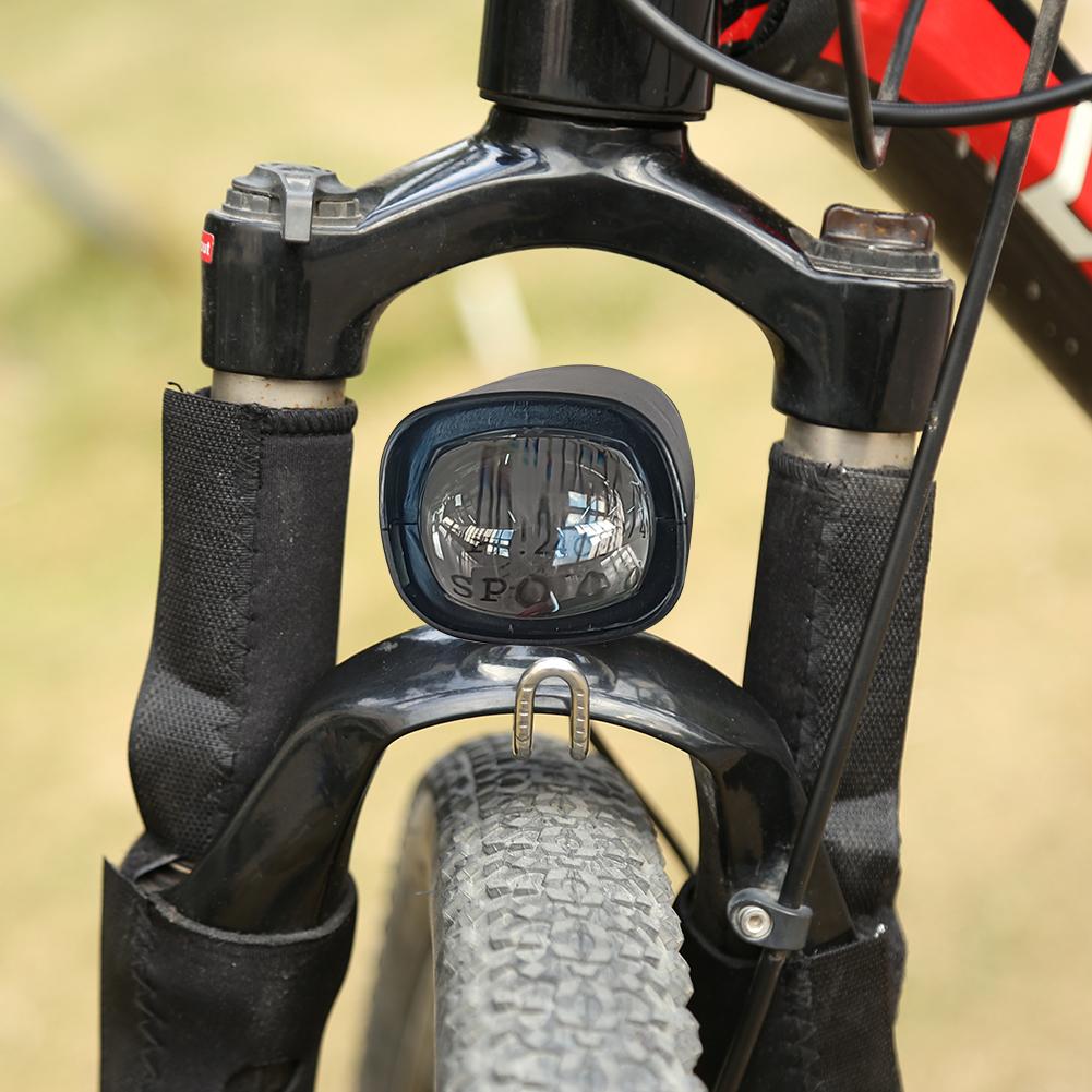 Electric Bike LED Front Light E-Bike Bicycle Motorcycle 2 In 1 Waterproof Horn Headlight Cycling Accessories