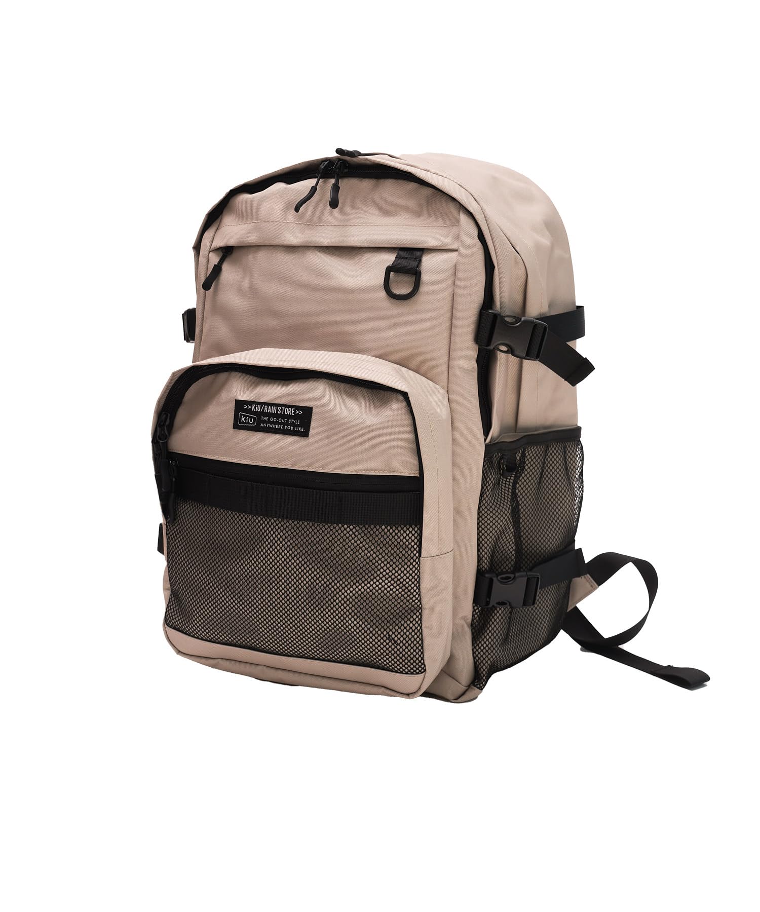 

KiU Everyday Backpack, Waterproof and Water-Repellent, Large Capacity, with Laptop Pocket and Side Pockets, Perfect for Commuting, School, and