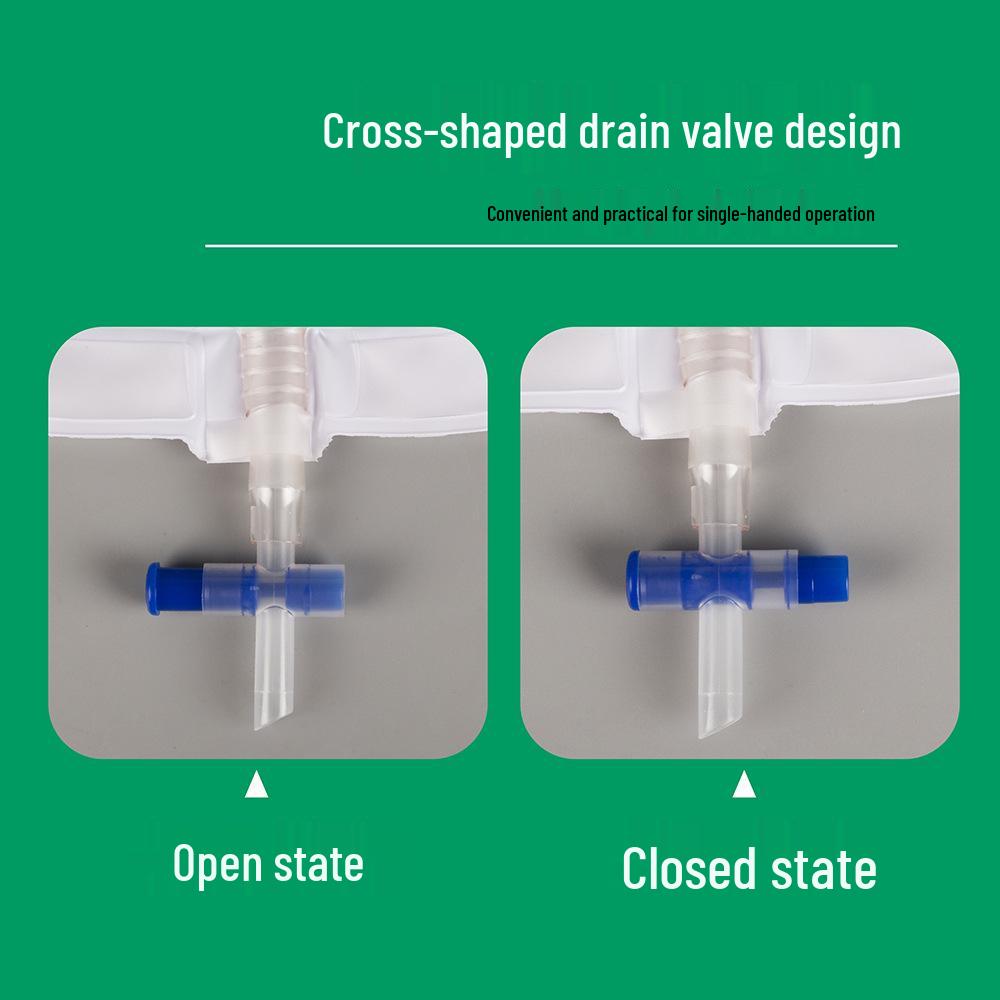 Weikang Large Capacity Sterilized Urostomy & Urine Drainage Bag for Bedridden Patients