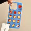 Fun Graffiti Apple Suitable for Iphone15 Couples 16ProMax Mobile Phone Case 13 Apple 14P Pendant