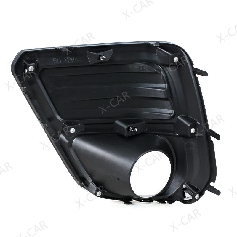 Car Front Bumper Fog Lamp Foglight Cover Frame Trim Cap Hood Lid Bezel For Subaru Forester SK